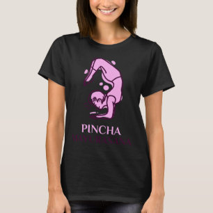 T-shirt Yoga Pincha Mayurasana Relaxé