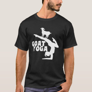 T-shirt Yoga Pose Chèvre Mignonne