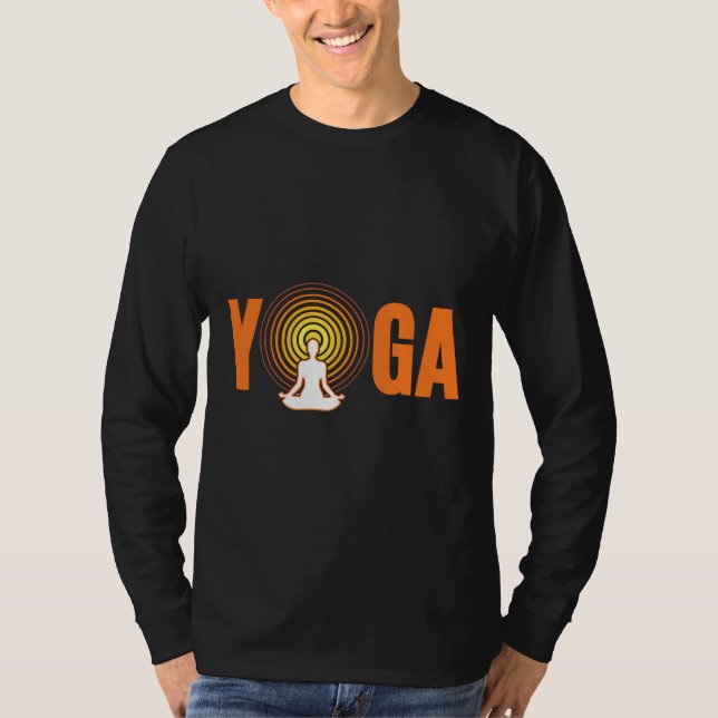T-shirt Yoga pour le corps Chakras (Devant)