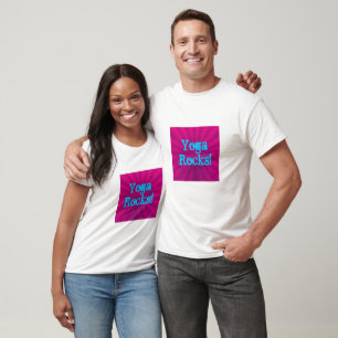 T-shirt Yoga Rocks ! - Les cubes yoga