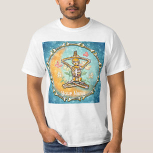 T-shirt Yoga Squelette