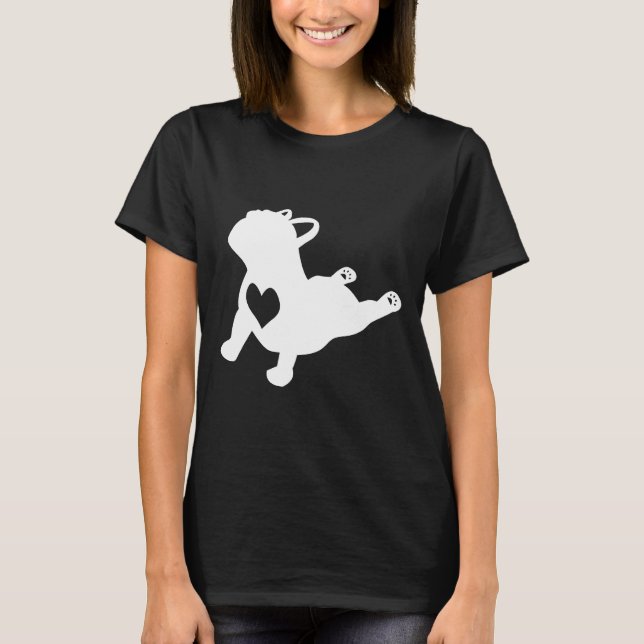 T-shirt Yoga Stretch Frenchie (Devant)