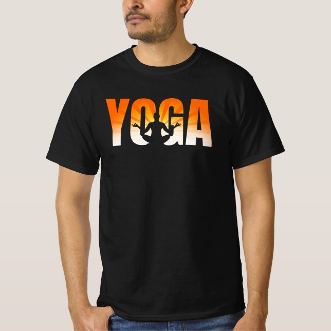 T-shirt Yoga Sunshine (Devant)