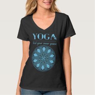 T-shirt Yoga Trouvez Votre Yoga De Paix Intérieur Dans Mon