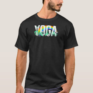 T-shirt Yoga vert spirituel pour femmes