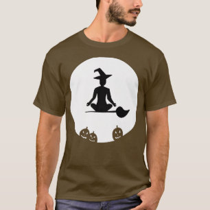 T-shirt YOGA WITCHES Helloween Méditation Namaste Fitn
