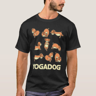 T-shirt Yogadog Chien Pose DogMotif Méditation Acro Hatha 