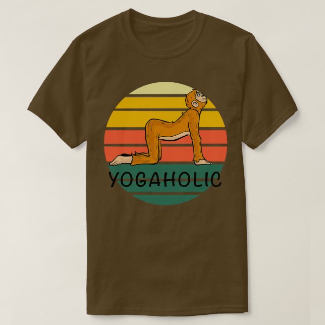 T-shirt Yogahola Shirt Namaste Shirt Yoga Meditation (Design devant)