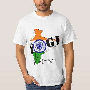 T-shirt Yogi Adityanath Premier Ministre Uttar Pradesh Ind
