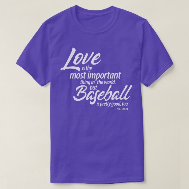 T-shirt Yogi Berra (Design devant)