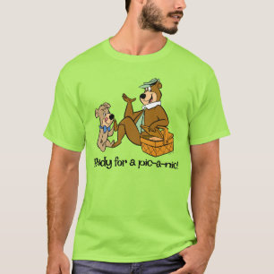 T-shirt Yogi l'ours et pique-nique de Boo-Boo
