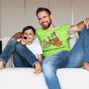 T-shirt Yogi l'ours et pique-nique de Boo-Boo