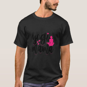 T-shirt Yogi Mama Yoga Maman Yoga