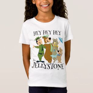 T-Shirt Yogi Ours et amis Accueil chaleureux
