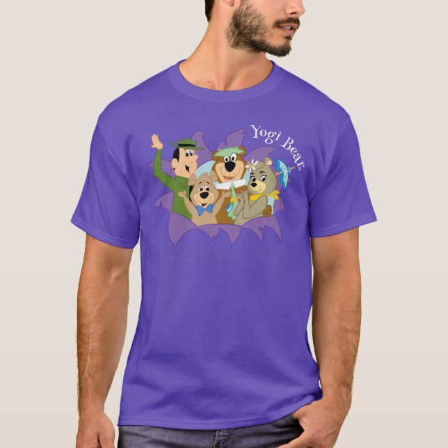 T-shirt Yogi Ours et amis Surprise (Devant)