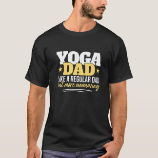 T-shirt Yogi Père Yoga Papa Yoga