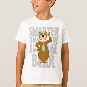 T-shirt Yogi "Plus Intelligent Que L'Ours Moyen"