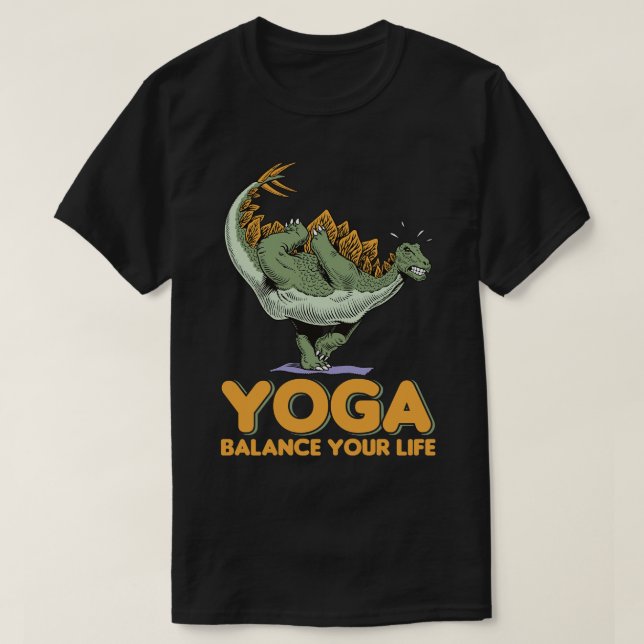 T-shirt Yogi Yogini Méditation de santé tenues Filles Femm (Design devant)