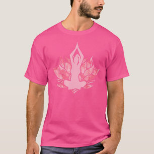 T-shirt Yogi Zen Bouddhiste Lotus Fleur Médiation Spiritue
