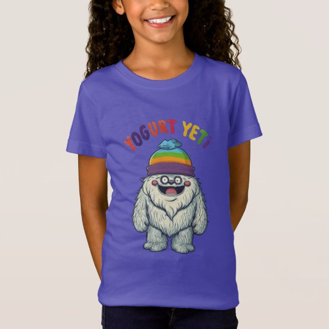 T-shirt Yogurt Yeti Adventure (Devant)