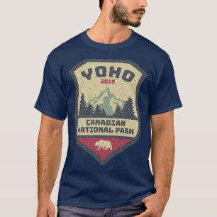 T-shirt Yoho Parc national canadien Souvenir Vintage