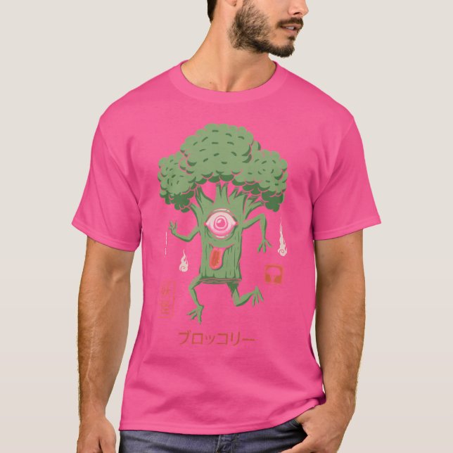 T-shirt Yokai Broccoli (Devant)