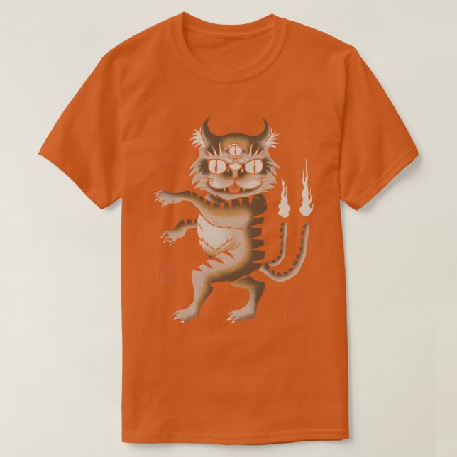T-shirt Yokai Cat (Design devant)