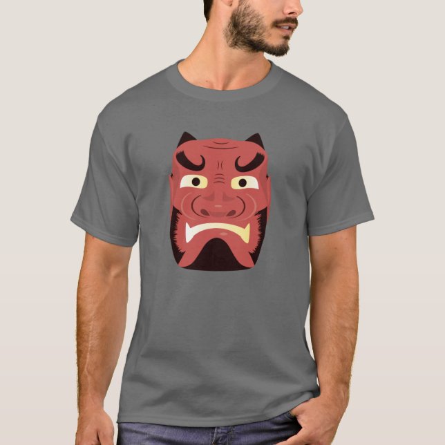 T-shirt Yokai Oni (Demon japonais) (Devant)