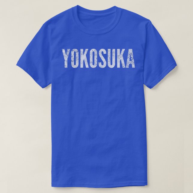 T-shirt Yokosuka Japon Graphisme désorganisé (Design devant)