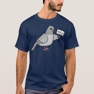 T-shirt YOLO Pigeon 1