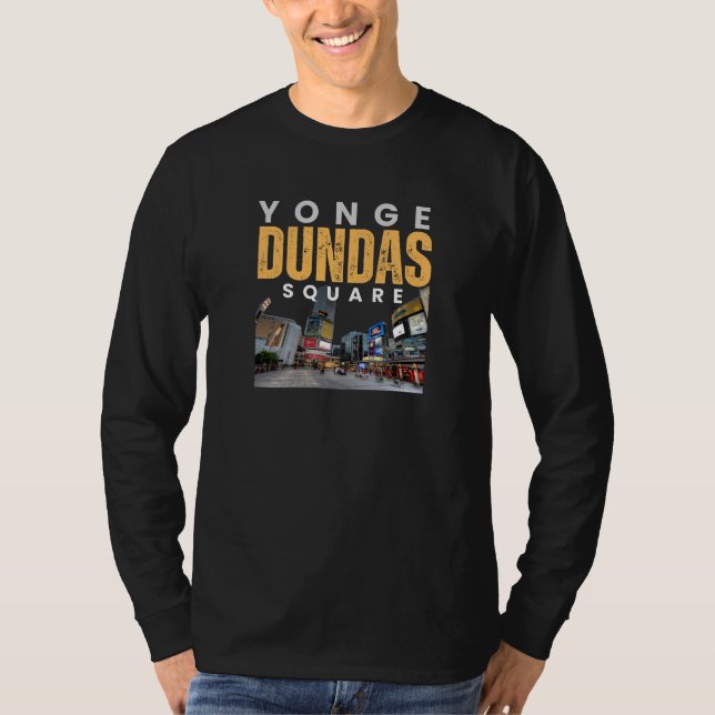 T-shirt Yonge Dundas Carré Toronto (Devant)