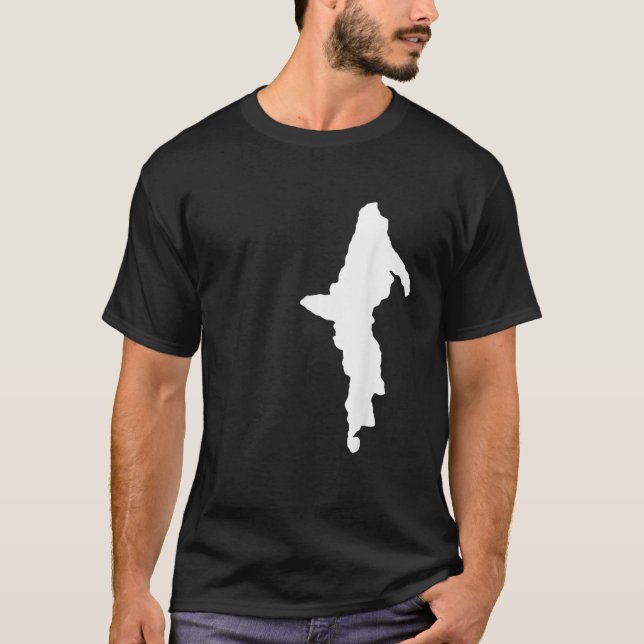 T-shirt Yooper Upper Peninsula du Michigan White (Devant)