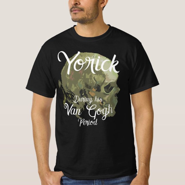 T-shirt Yorick durant sa Période Van Gogh (Devant)