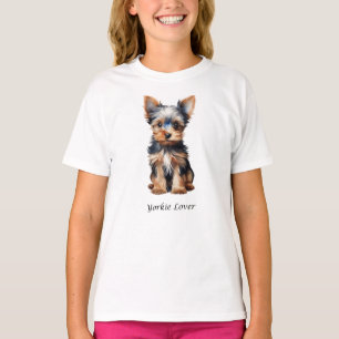 T-shirt Yorkie Chemise Lover - Jolie Chemise Yorkie