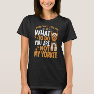 T-shirt Yorkie Chien Apparel Pour Yorkshire Terrier Propri