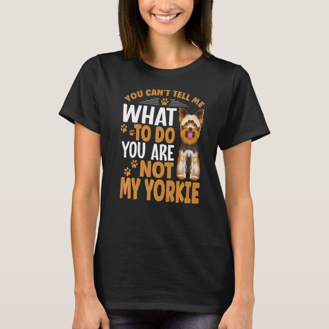 T-shirt Yorkie Chien Apparel Pour Yorkshire Terrier Propri (Devant)