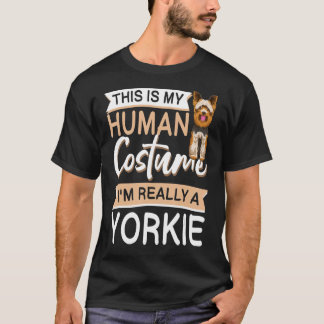 T-shirt Yorkie Chien Apparel Yorkshire Terrier Propriétair