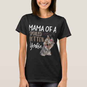 T-shirt Yorkie Chien - Yorkie Maman Amoureux des chiens Ca