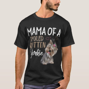 T-shirt Yorkie Dog - Yorkie Mom, Cadeau Amoureux des chien