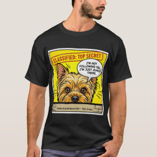 T-shirt Yorkie Im not Following You