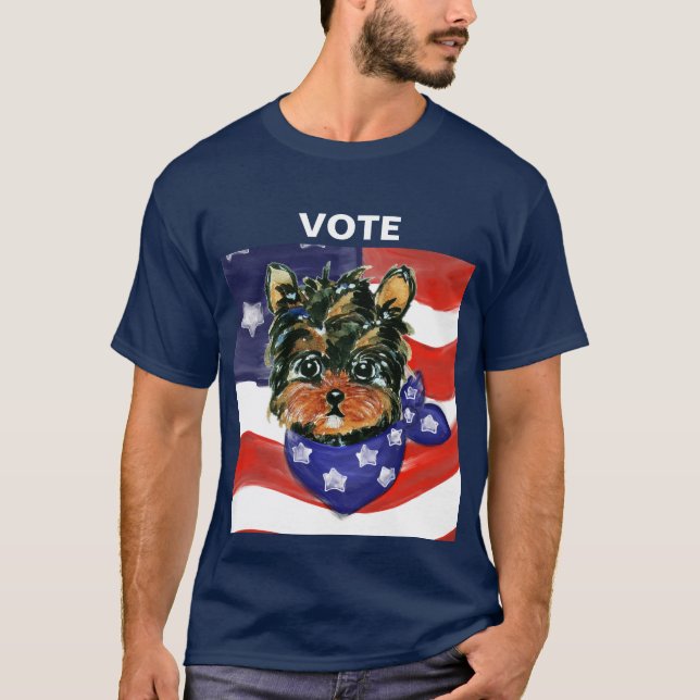 T-Shirt Yorkie Poo (Devant)