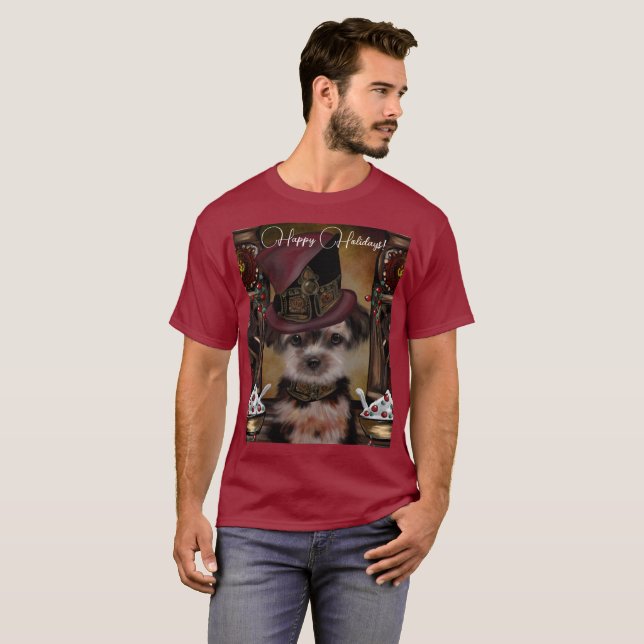 T-shirt Yorkie Poo (Devant entier)