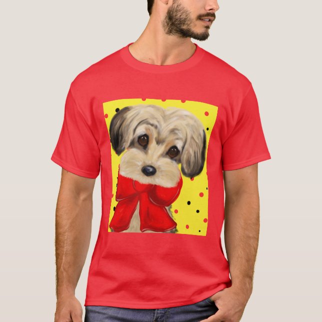 T-shirt Yorkie Poo (Devant)