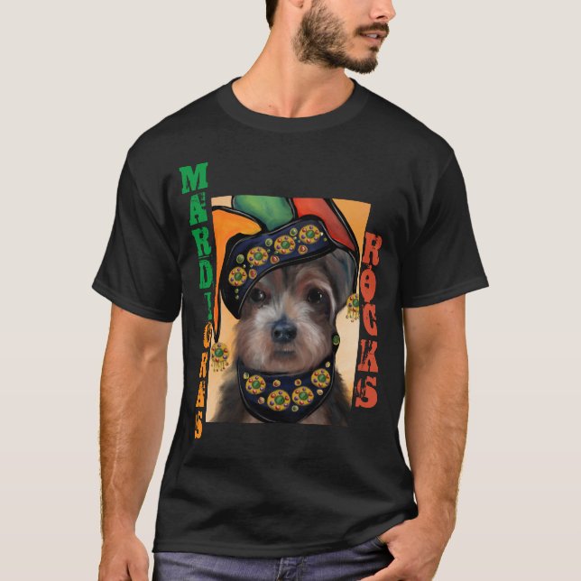 T-SHIRT YORKIE POO          (Devant)