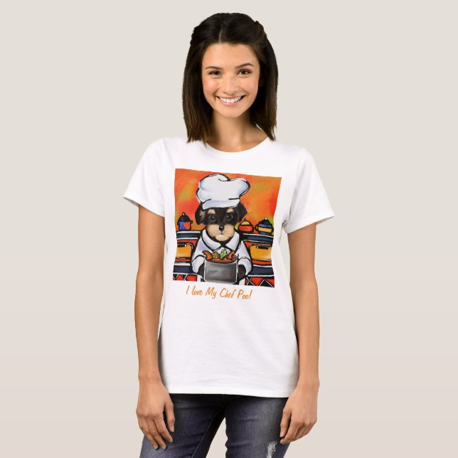 T-SHIRT YORKIE POO  (Devant entier)