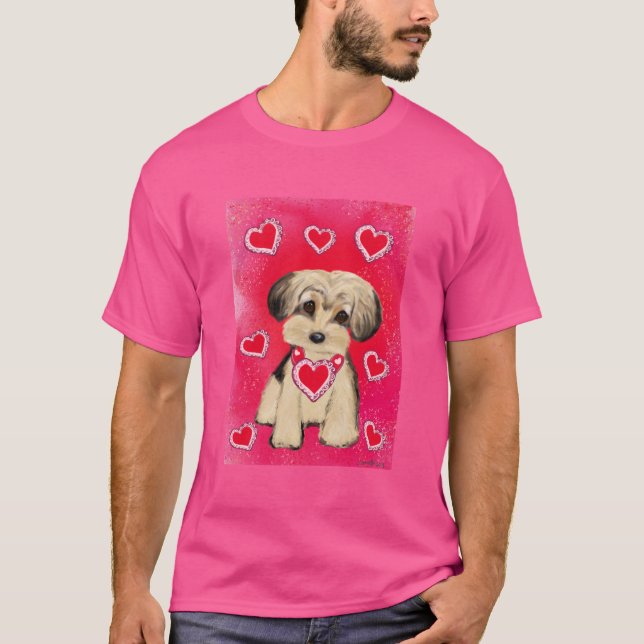 T-SHIRT YORKIE POO (Devant)