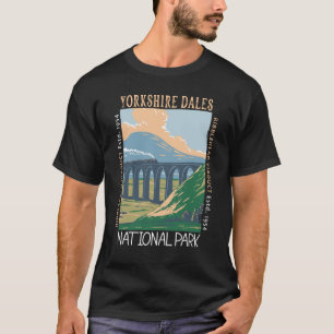 T-shirt Yorkshire Dales National Park Angleterre en détres