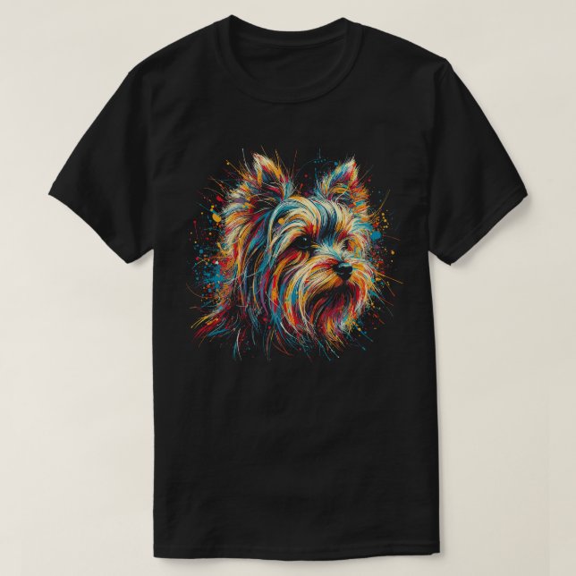 T-shirt Yorkshire Terrier (Design devant)