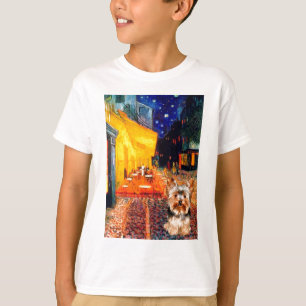 T-shirt Yorkshire Terrier 17 - Café Terrace