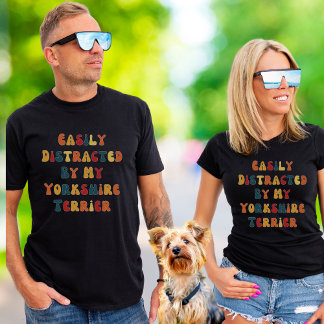 T-shirt Yorkshire Terrier Amoureux des chiens Funny